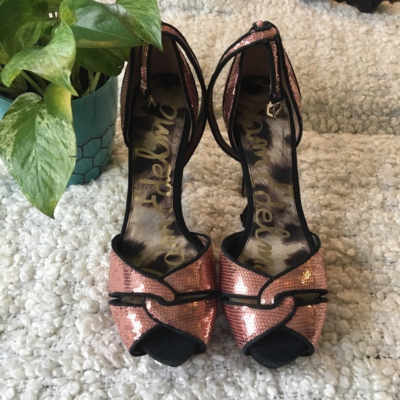 Sam Edelman Shoes - Host pick! Sam Edelman • Sequin platform heels